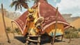 PlayStation 5 interface showing Monster Hunter Wilds digital download and installation progress