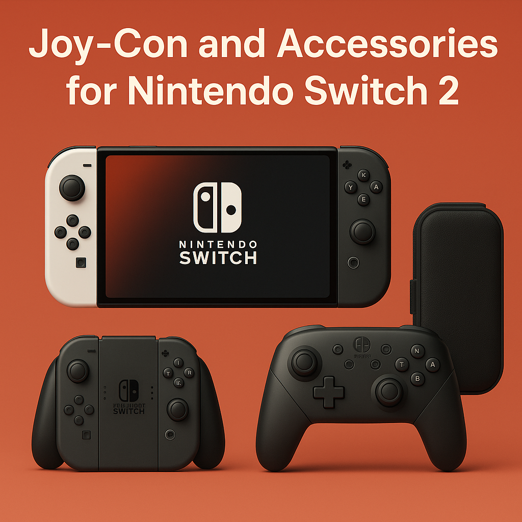 Joy-Con and Accessories for Nintendo Switch 2