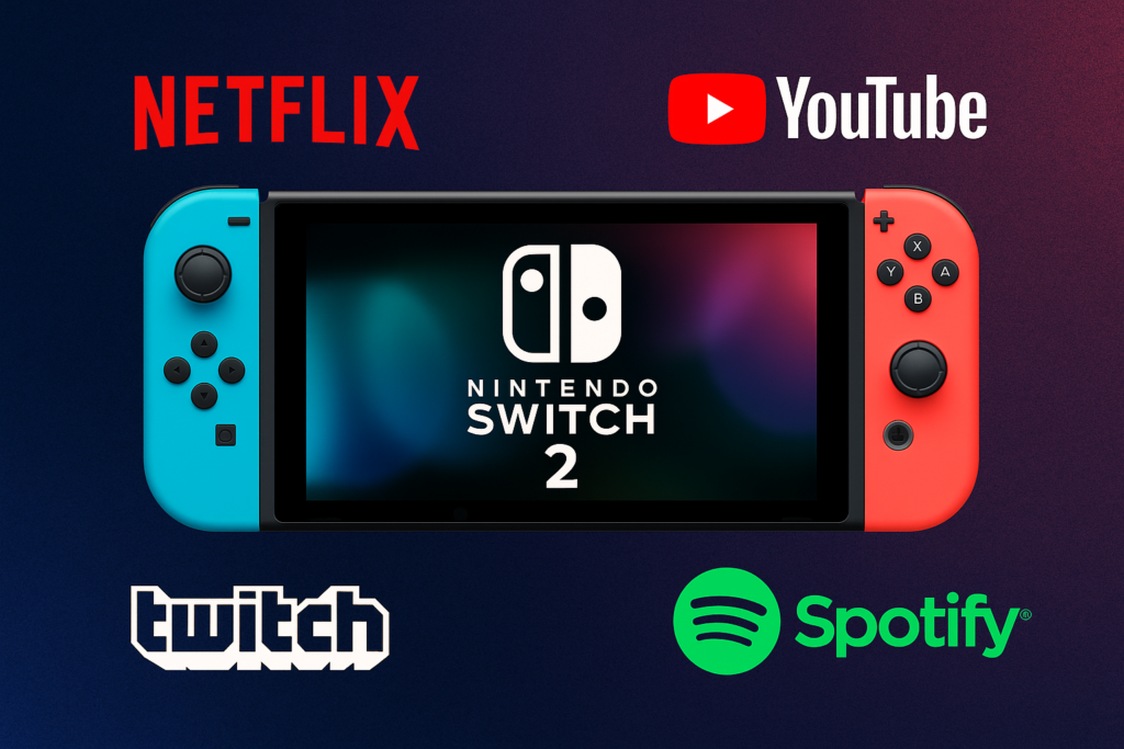 Streaming Apps on Nintendo Switch 2
