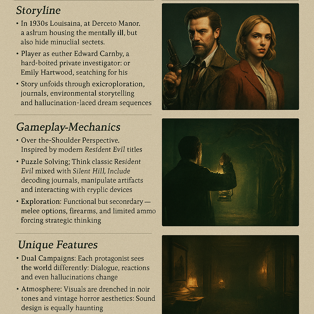 Alone in the dark gameplay
