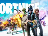 "Solo Victory Royale screen in Fortnite with player celebrating win" 