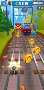 Subway Surfers daily missions and score multiplier interface