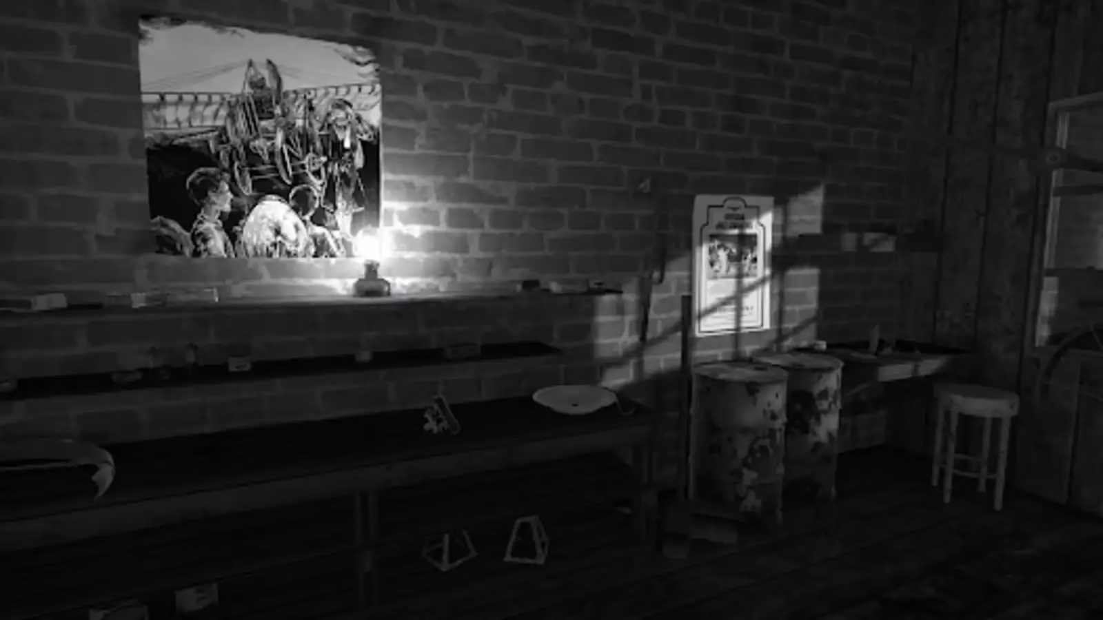 player building flying bicycle in Flyboys game 