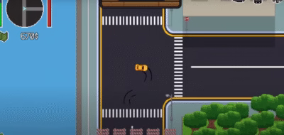 “Winding road of Pleasure Drive surrounded by trees” 