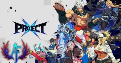 Project X mobile ARPG CBT 2025 featured characters in futuristic multiverse action game poster