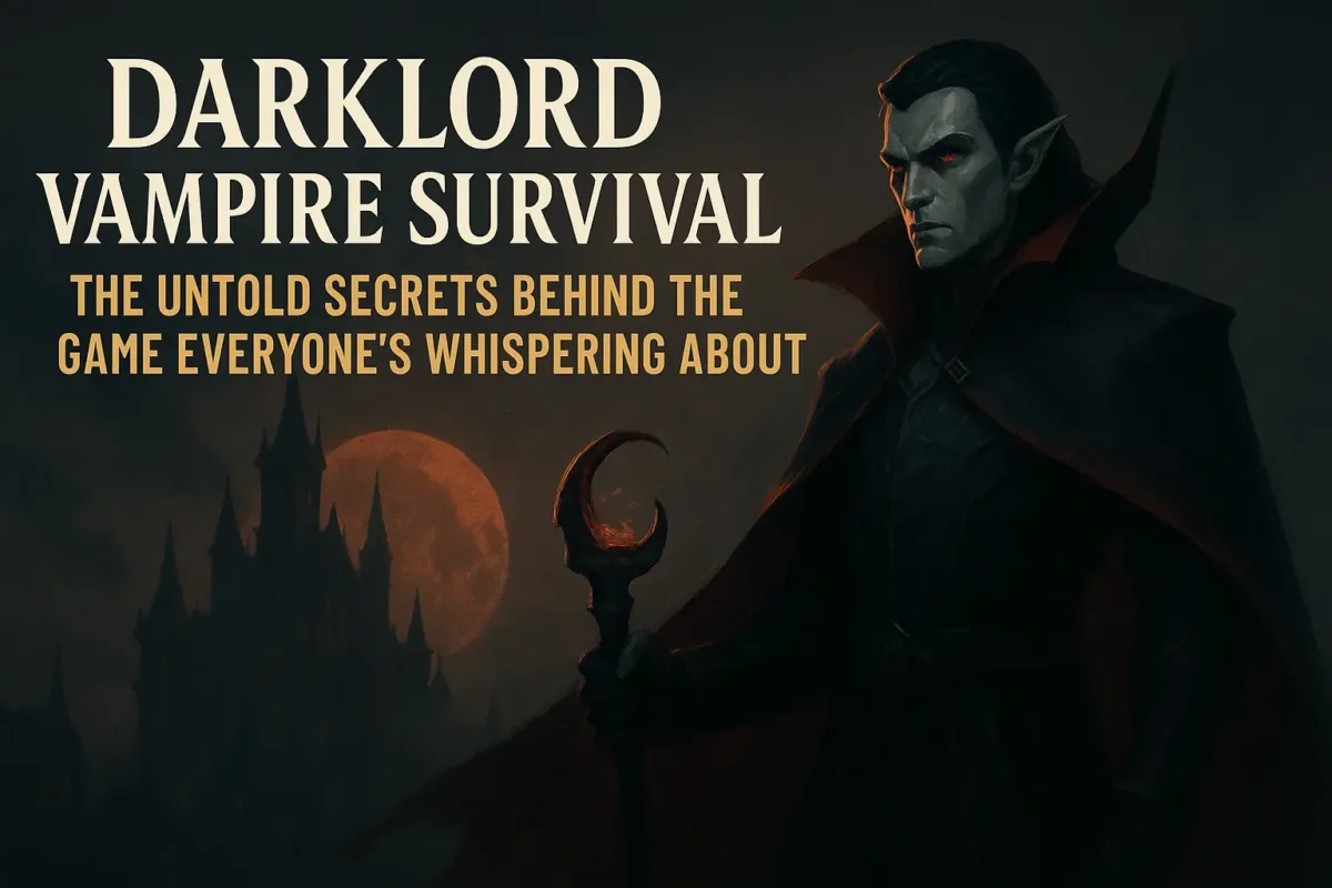 Darklord Vampire Survival: The Untold Secrets Behind the Game Everyone’s Whispering About