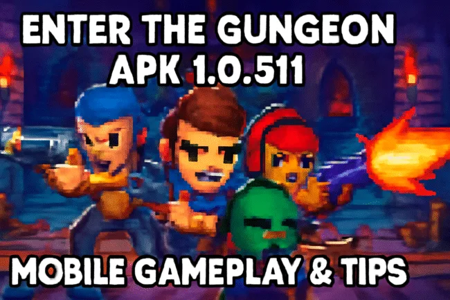 enter the gungeon mobile gameplay