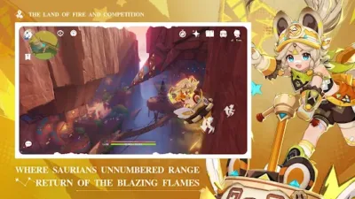 Exploration in Nod-Krai tundra – Genshin Impact 6.0 environment 