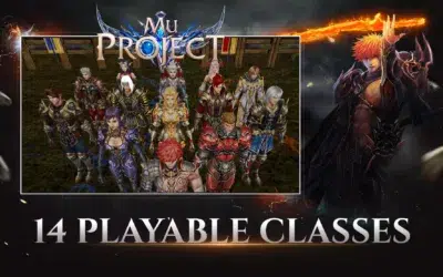 mu project mmorpg character selection