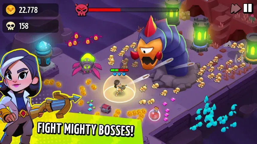 Vampirio 2025 Android game fortress defense against vampire attacks