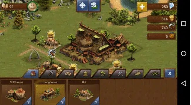 Download Forge of Empires latest version gameplay showing buildings and strategy