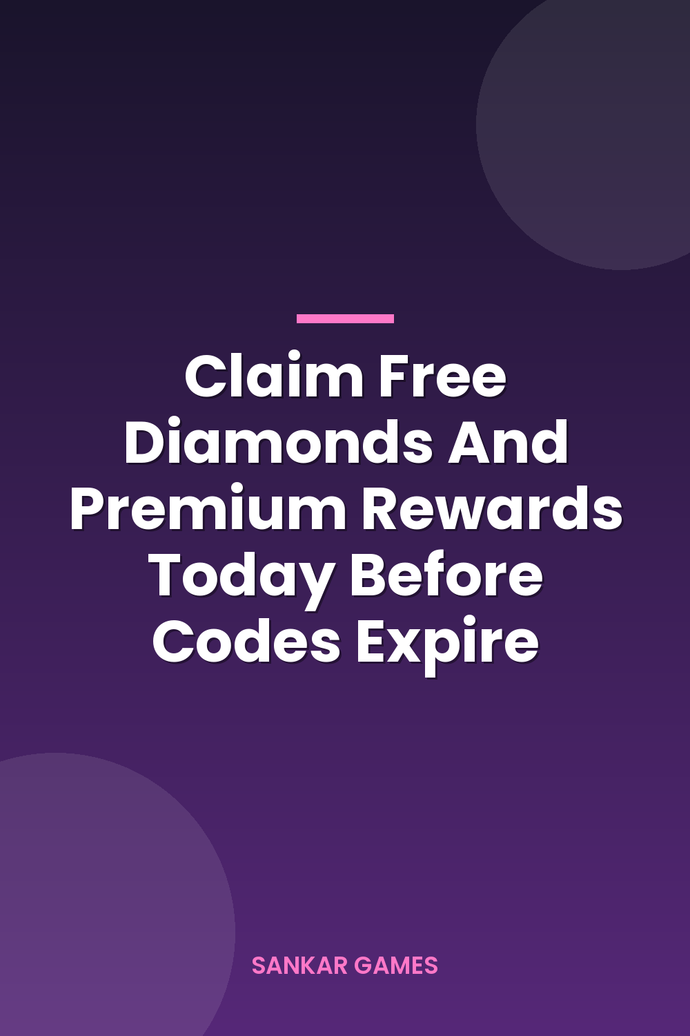 Claim Free Diamonds And Premium Rewards Today Before Codes Expire