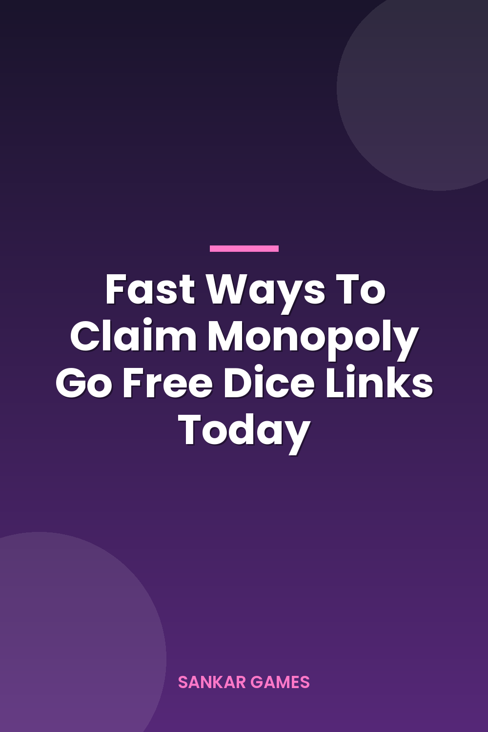 Fast Ways To Claim Monopoly Go Free Dice Links Today