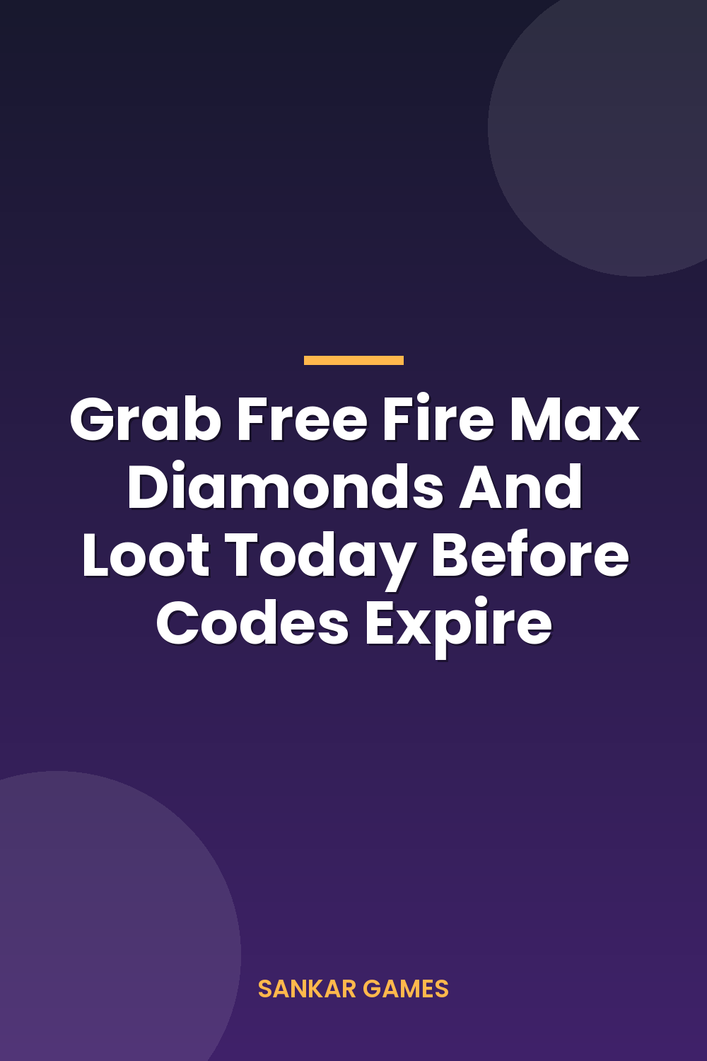Grab Free Fire Max Diamonds And Loot Today Before Codes Expire