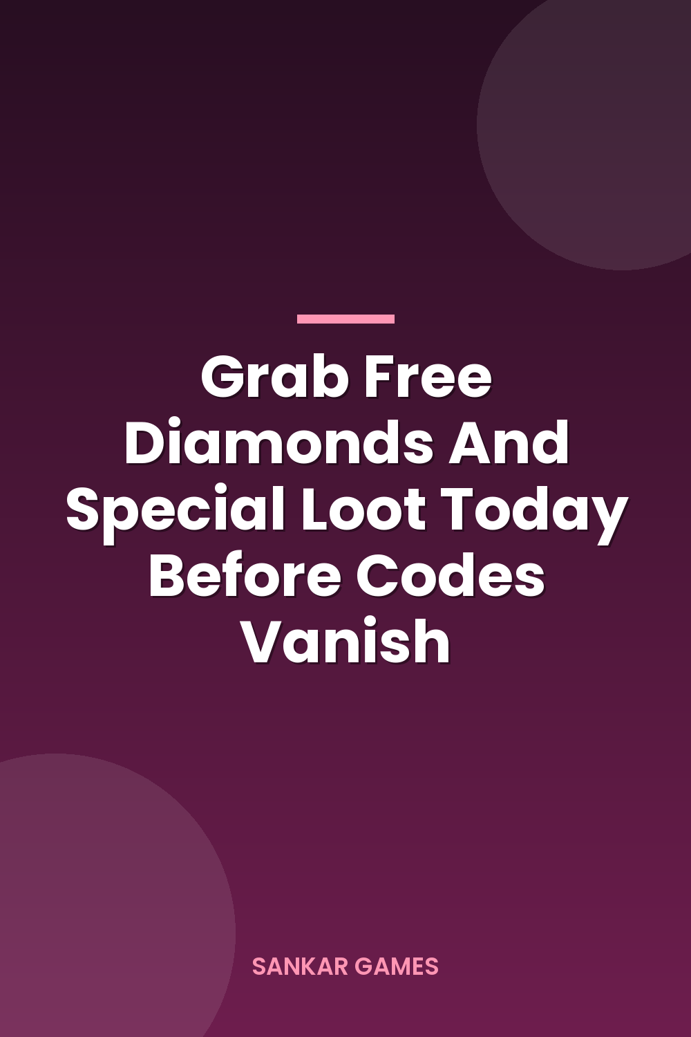 Grab Free Diamonds And Special Loot Today Before Codes Vanish Grab Free Diamonds And Special Loot Today Before Codes Vanish