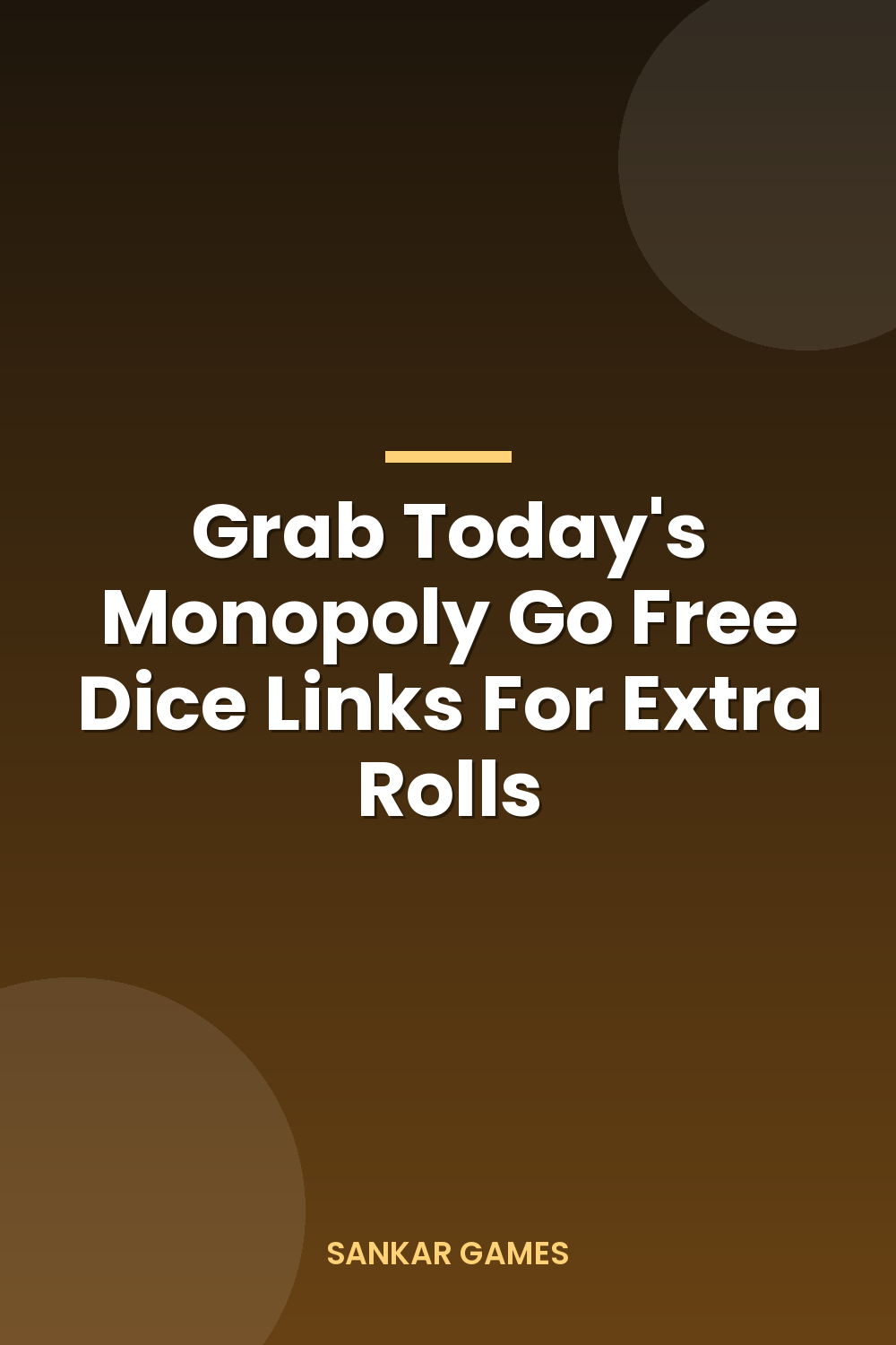 Grab Today’s Monopoly Go Free Dice Links For Extra Rolls