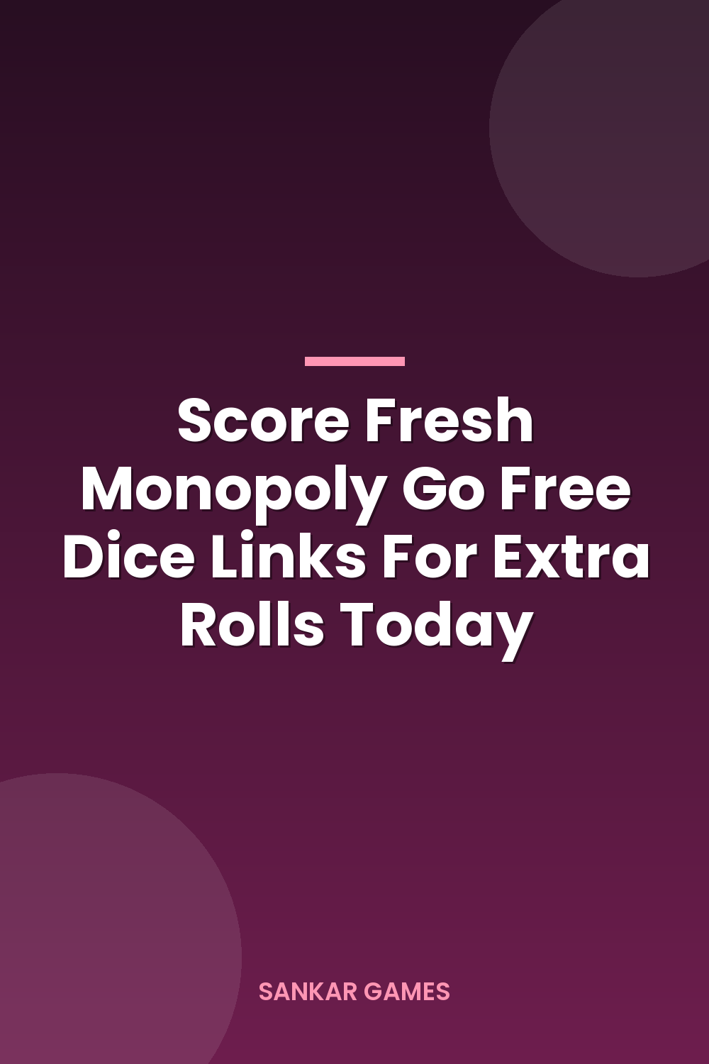 Score Fresh Monopoly Go Free Dice Links For Extra Rolls Today