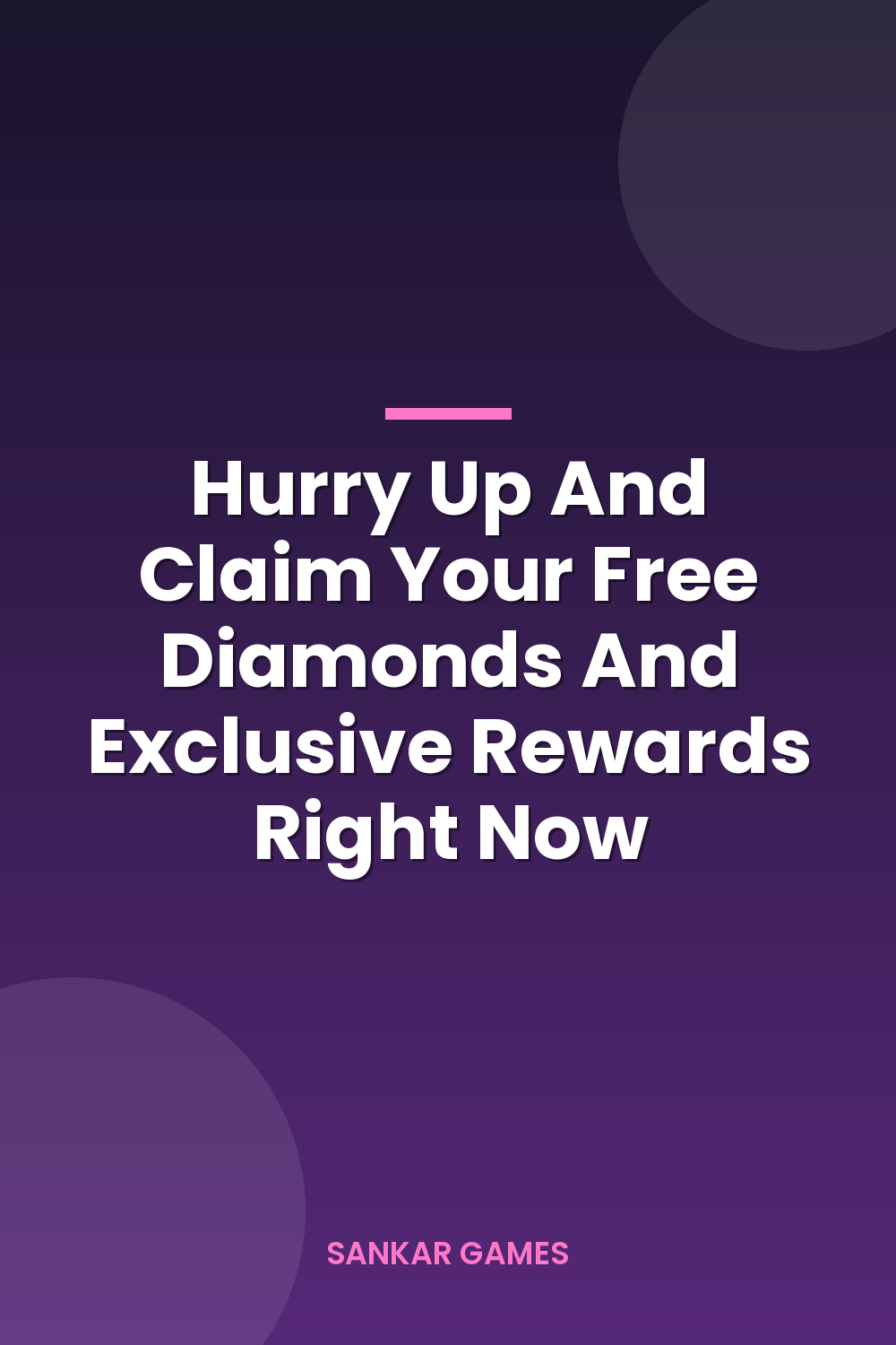 Hurry Up And Claim Your Free Diamonds And Exclusive Rewards Right Now